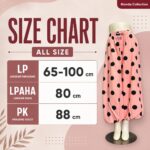 KITE KULOT LP 65-100 LPAHA 80 PK 88 BKK IMPORT BAHAN KATUN PREMIUM MOTIF POLKADOT SAKU KANAN KIRI FULL FURING - Gambar 6