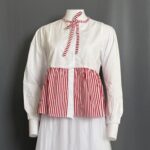 BIKO ATASAN LD 105 PB 58 BKK IMPORT BAHAN KATUN POPLINE PREMIUM KOMBINASI SALUR VARIASI TALI - Gambar 3