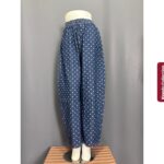 KIOT KULOT LP 60-104 LPAHA 74 PK 97 BKK BAHAN JEANS MOTIF POLKADOT SAKU KANAN KIRI - Gambar 6
