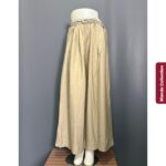 KRAN KULOT PALAZZO LP 64-100 LPAHA 90 PK 98 BKK BAHAN KATUN PREMIUM VARIASI REMPEL FREE BELT SAKU KANAN KIRI - Gambar 6