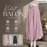 KASS KULOT LP 60-92 LPAHA 86 PK 90 BKK BAHAN PARASUT PREMIUM MOTIF POLKADOT SAKU KANAN KIRI FULL FURING