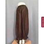 KAYU KULOT LP 60-104 LPAHA 76 PK 97 BKK IMPORT BAHAN KATUN PREMIUM VARIASI RUFFLE SAKU KANAN KIRI - Gambar 4