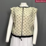 BROQ VEST OUTER ATASAN LD 140-160 PB 55 BKK IMPORT BAHAN KATUN KNIT PREMIUM VARIASI BORDIR NERAWANG - Gambar 8