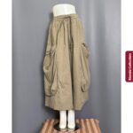 KEOL KULOT PALAZZO LP 70-112 LPAHA 96 PK 86 BKK IMPORT BAHAN KATUN PREMIUM VARIASI BUBBLE SAKU KANAN KIRI - Gambar 11